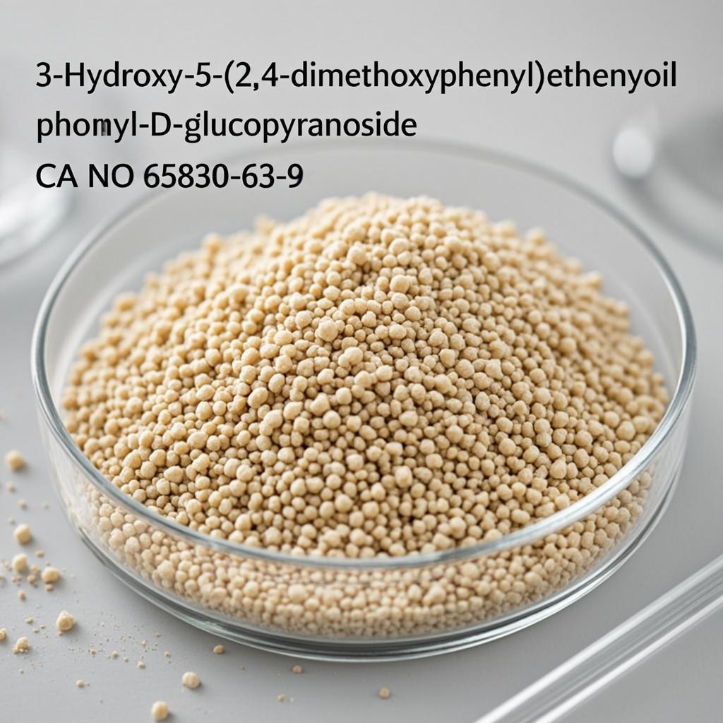 3 hydroxy 5 2 4 methoxyphenyl ethenyl phenyl d glucopyranoside cas no 65830 63 9 powder macro