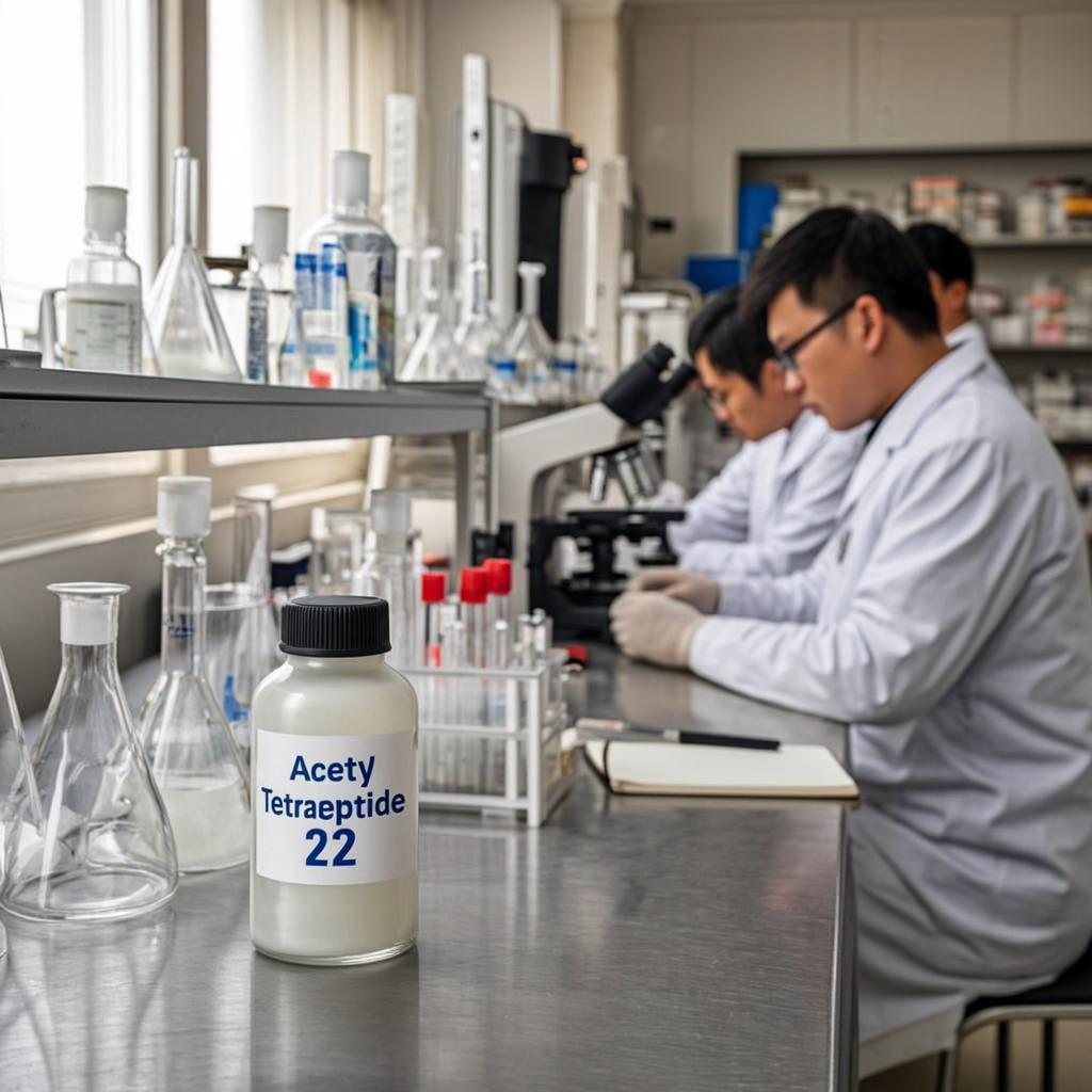 acetyl tetrapeptide 22 cas no 1295648 76 8 laboratory scene