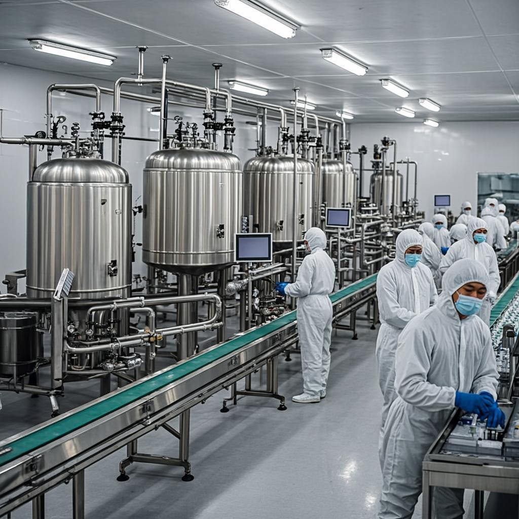 anti aging cosmetics chemical factory