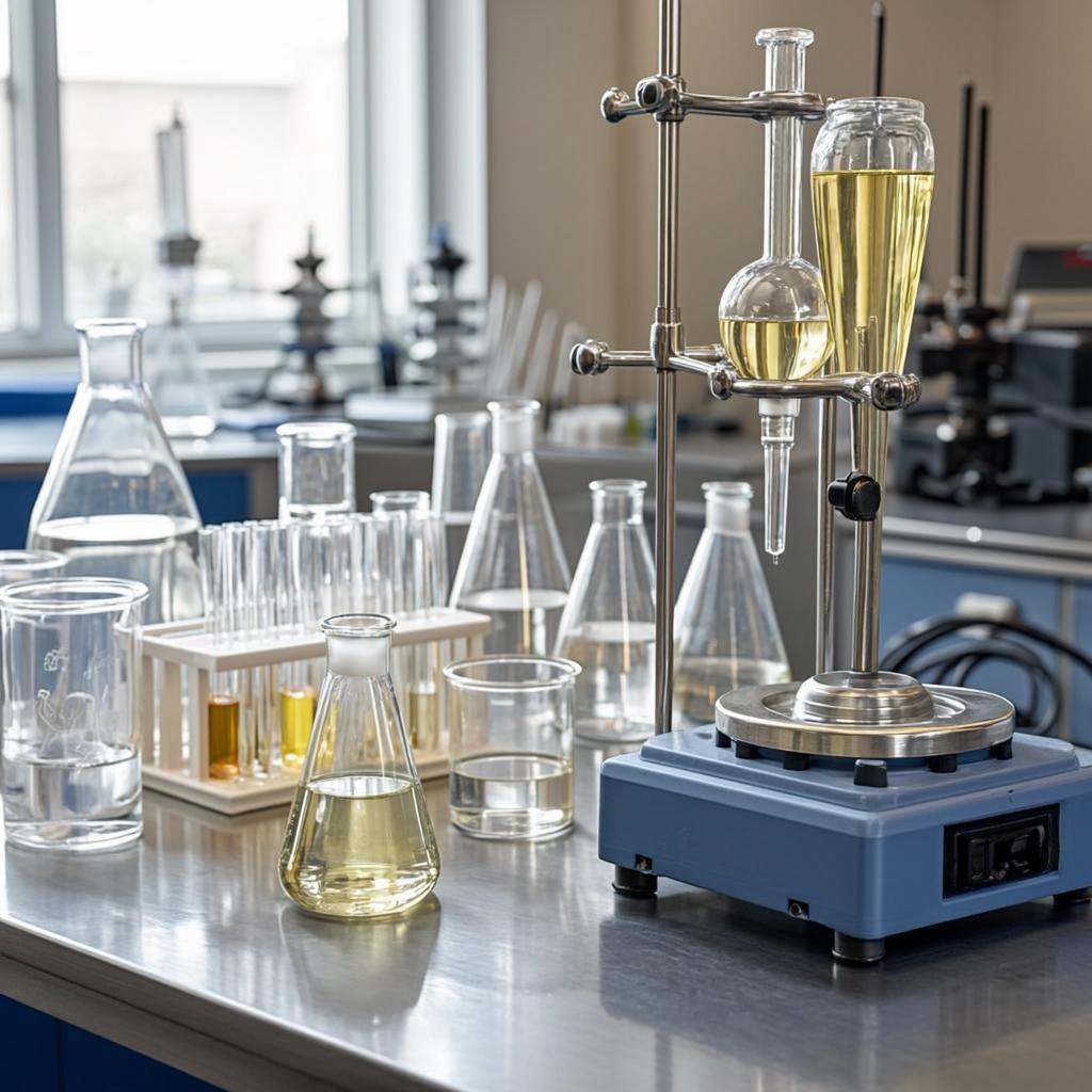 anti glycation peptide laboratory scene