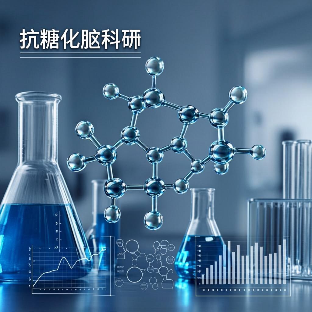 anti glycation peptide molecular research