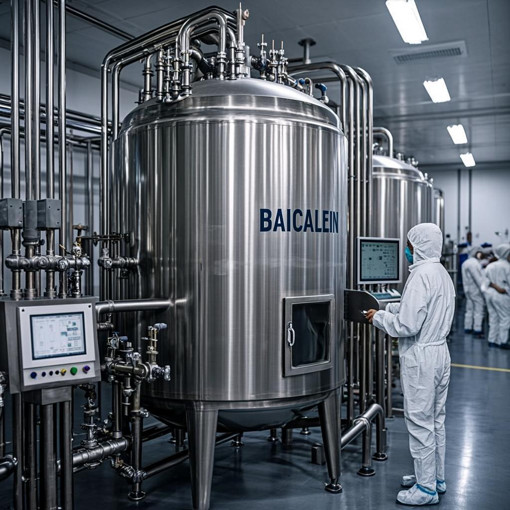 baicalein chemical factory