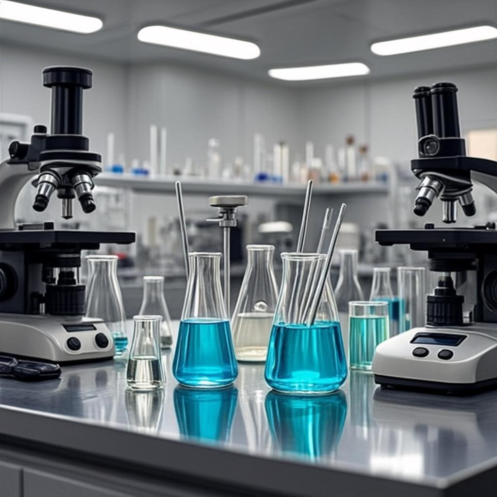 delta sleep inducing peptide laboratory scene