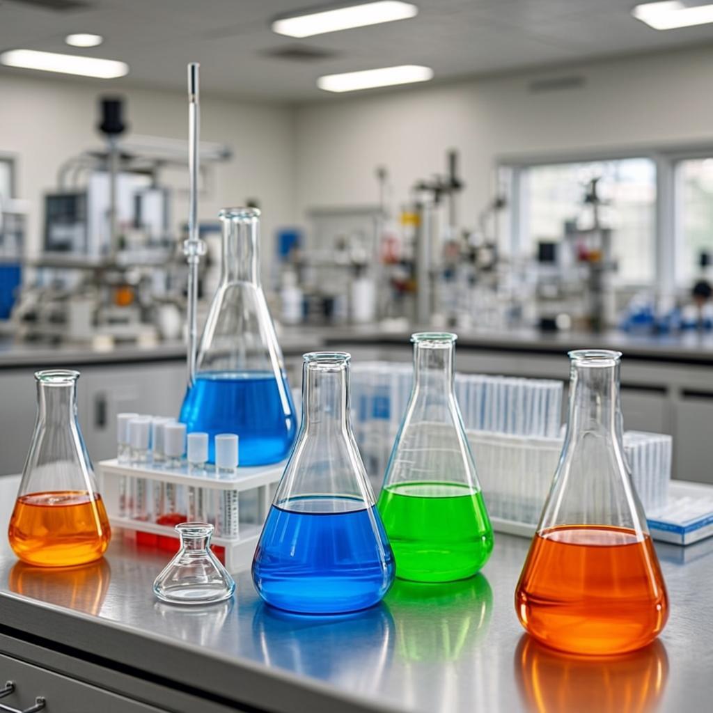 ell culture laboratory scene