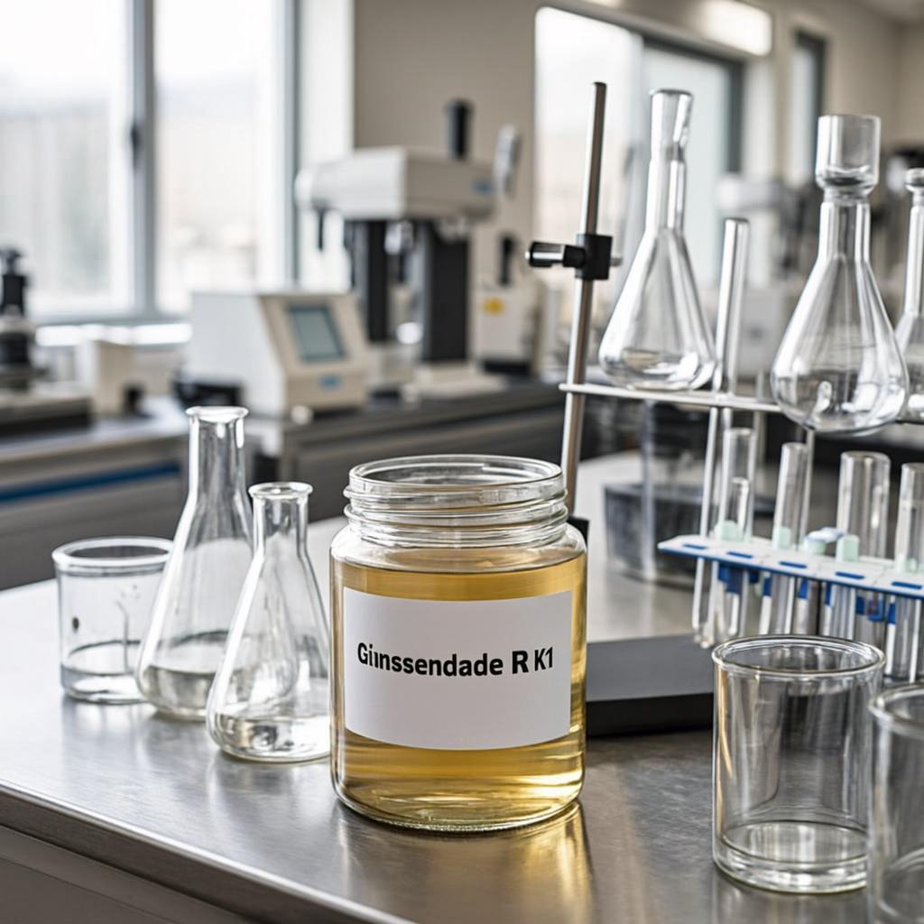 ginsenoside rk1 laboratory scene