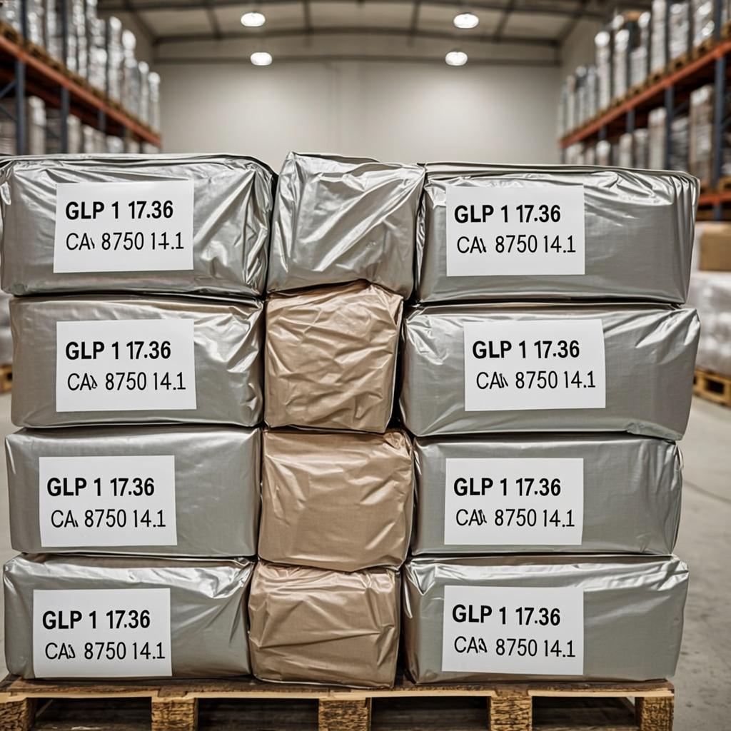 glp 1 7 36 cas no 89750 14 1 bulk packaging