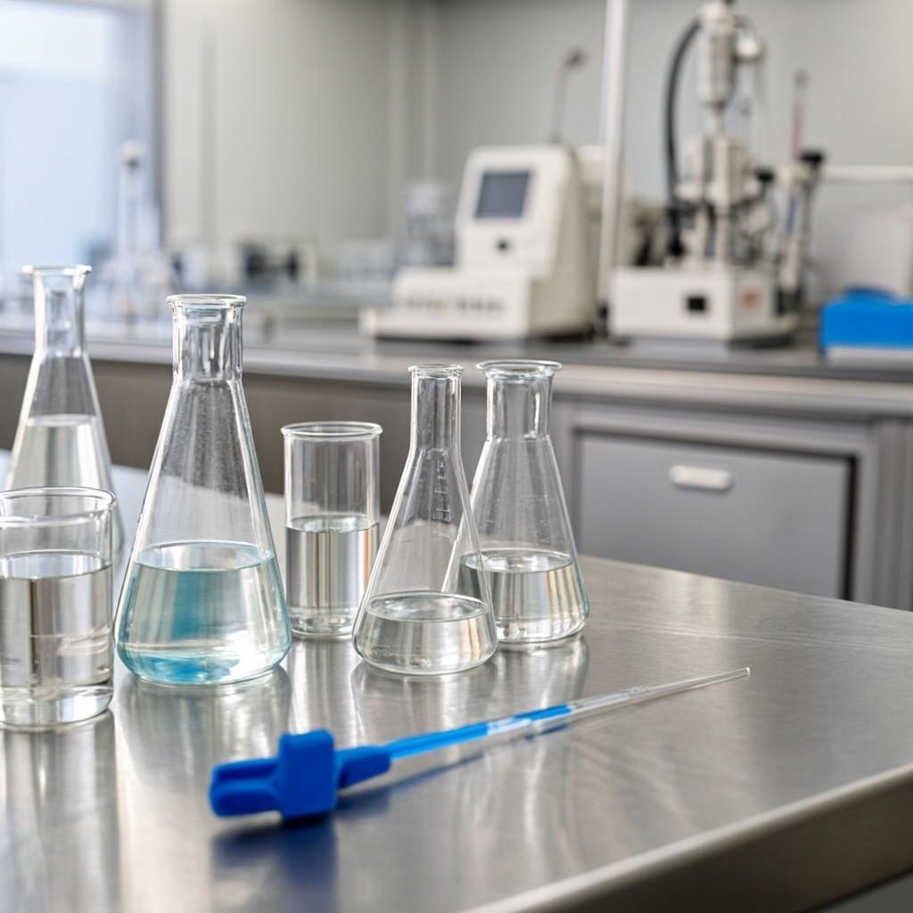 high purity extracts laboratory scene