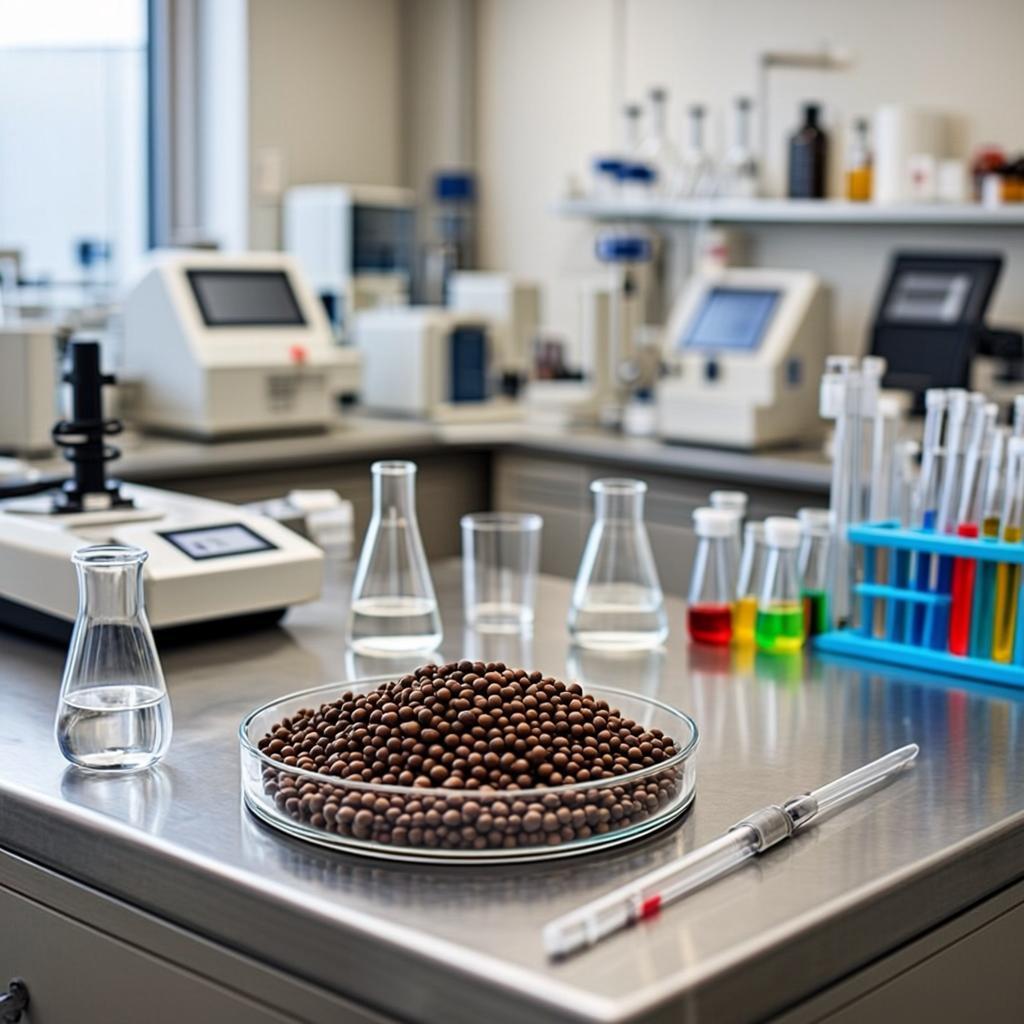 l cysteine laboratory scene