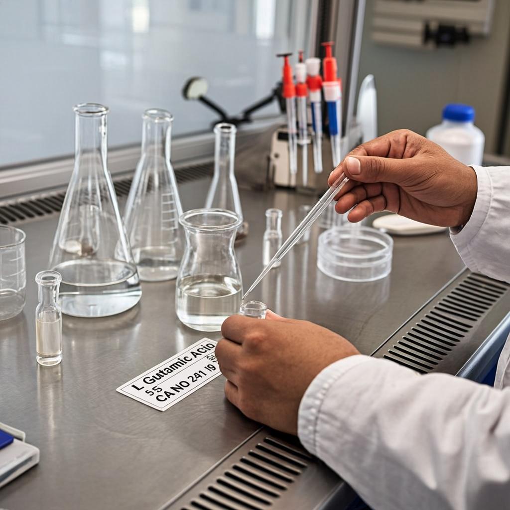 l glutamic acid 5 tert butyl ester cas no 2419 56 9 laboratory scene