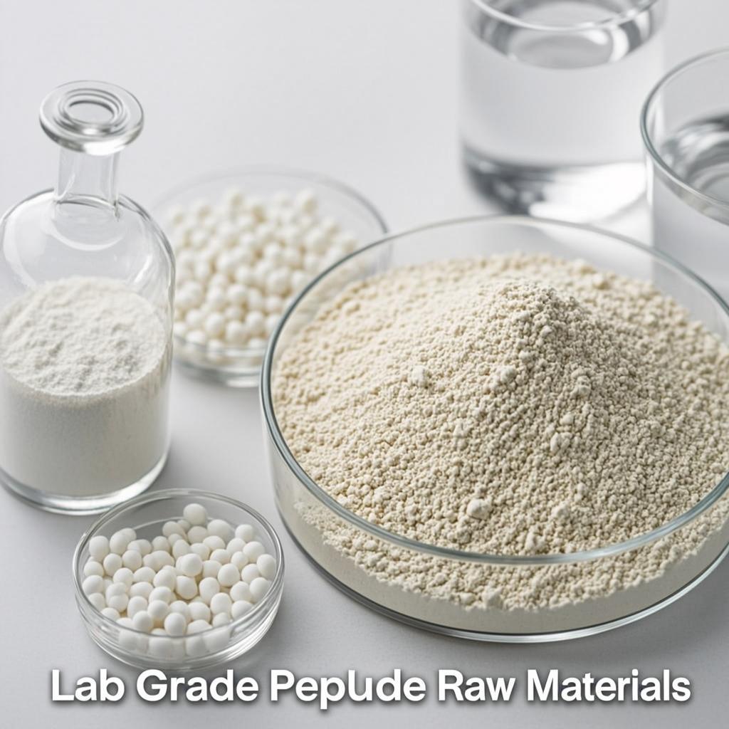 lab grade peptide raw materials lab product clean