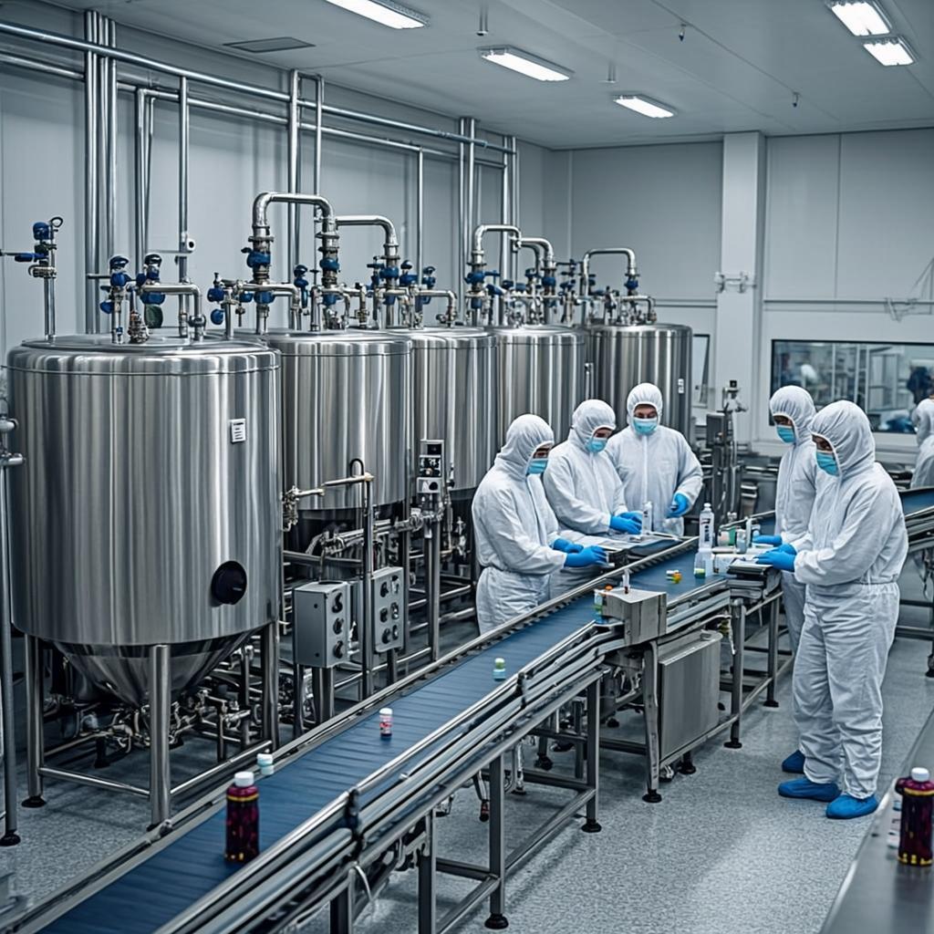 mangostin chemical factory