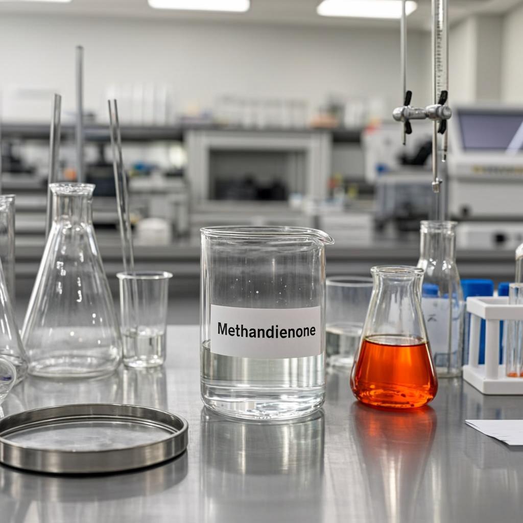methandienone laboratory scene