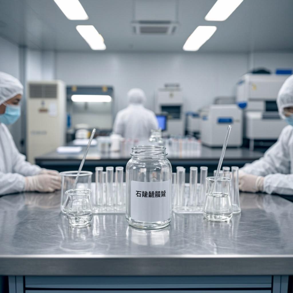 palmitoyl tripeptide 1 laboratory scene