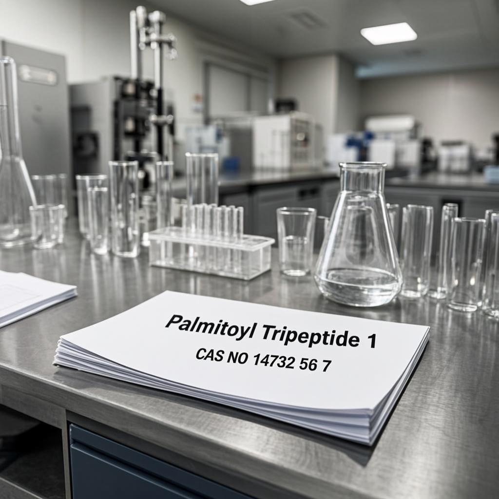 palmitoyl tripeptide 1 cas no 147732 56 7 laboratory scene