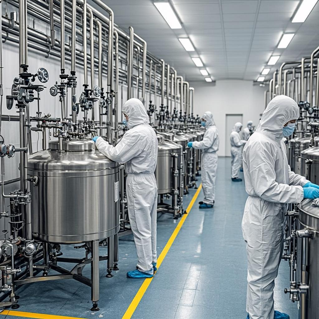 pharmaceutical intermediates chemical factory