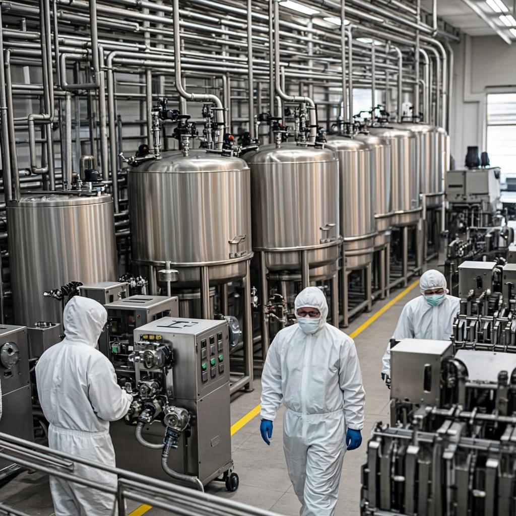 plant extracts chemical factory