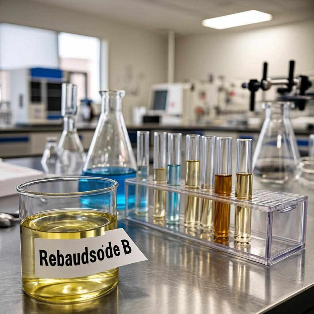 rebaudioside b laboratory scene