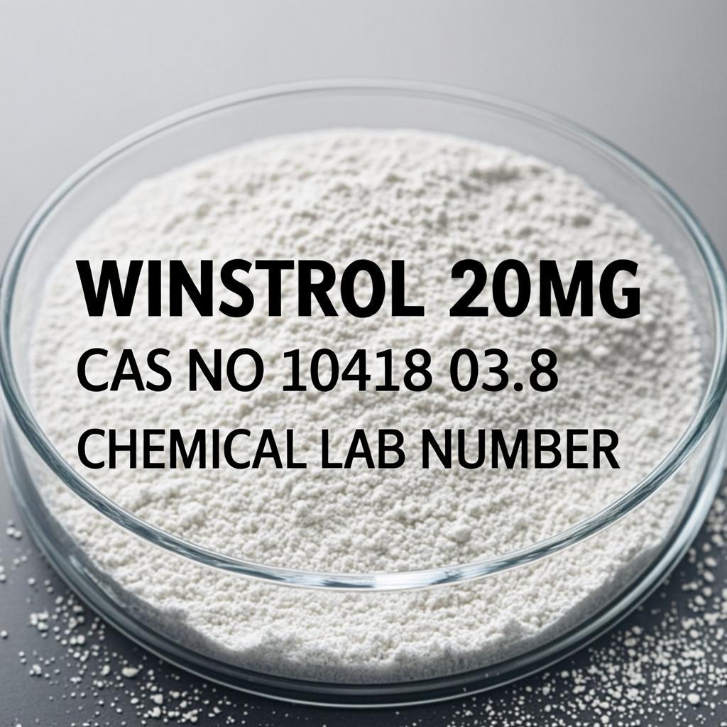 winstrol 20mg cas no 10418 03 8 powder macro