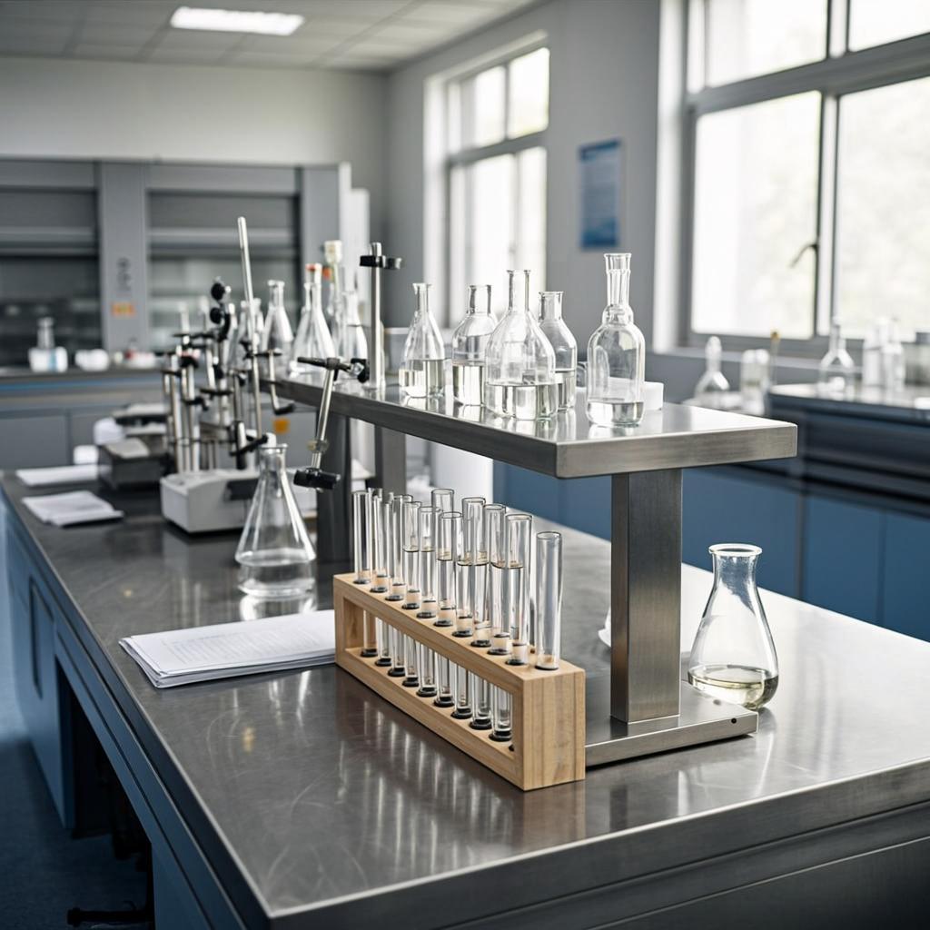 zero calorie natural sweetener laboratory scene