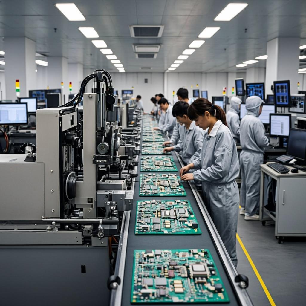 alumina ceramic pcb assembly electronics factory