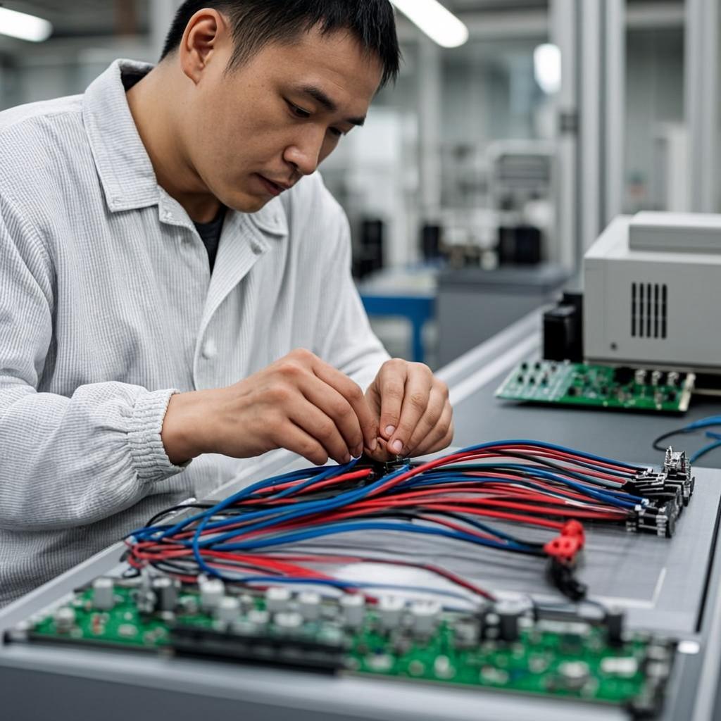 alumina ceramic pcb assembly wire harness