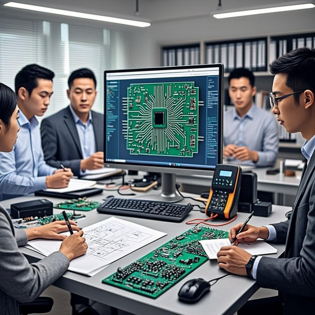 auto electronics pcb assembly engineering design