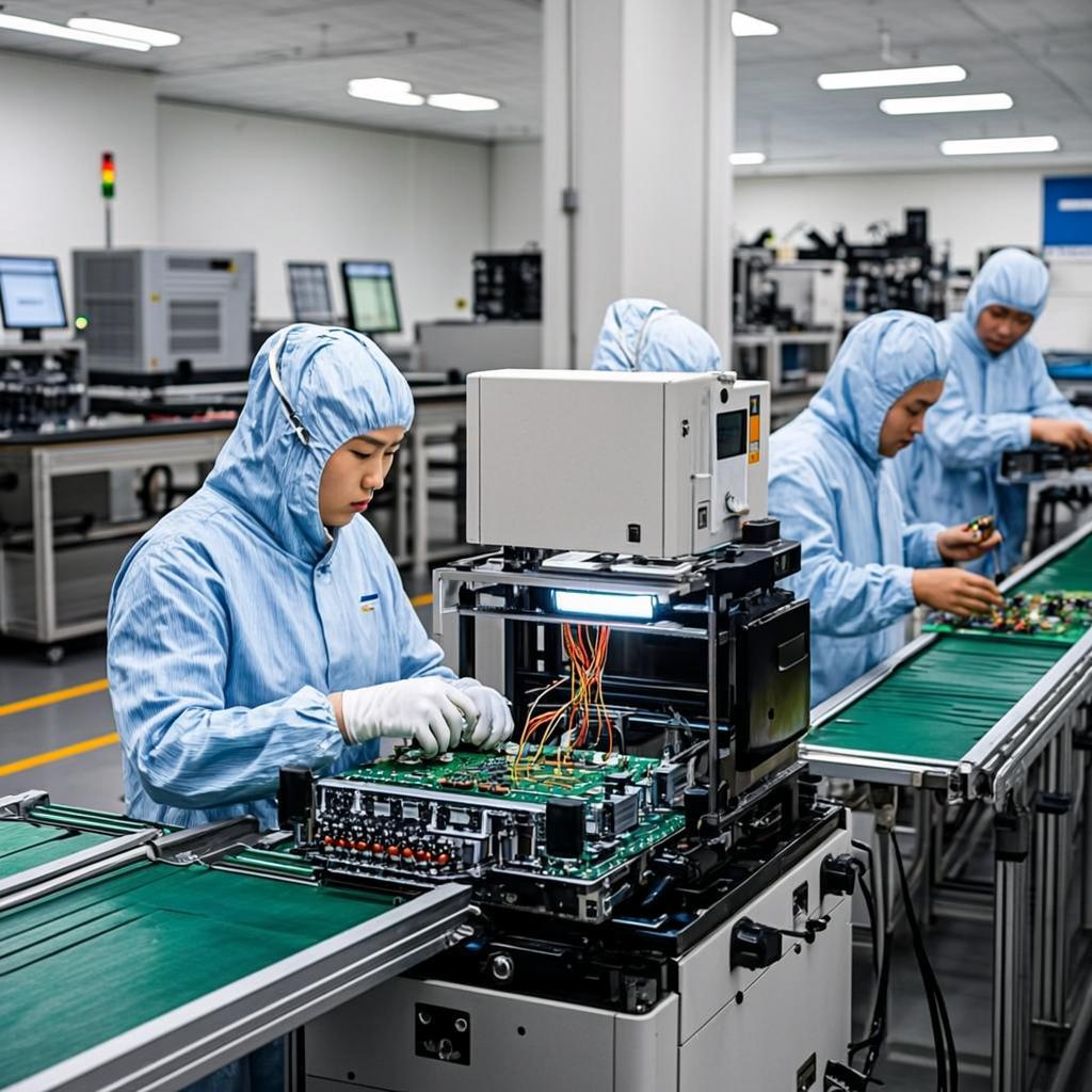 automated wire cut strip pcba assembly