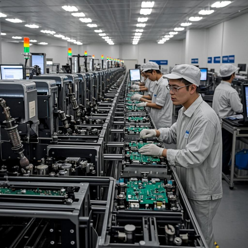 automatic pcb welding machine electronics factory