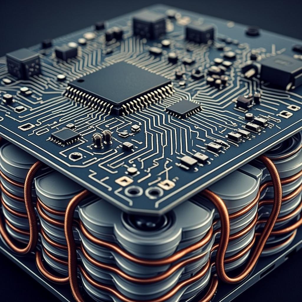 automotive lithium battery pcba pcb macro