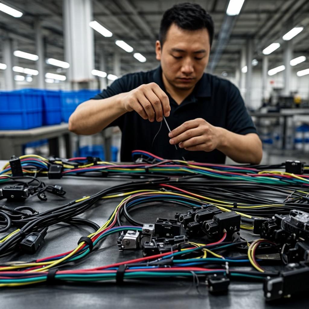 automotive lithium battery pcba wire harness