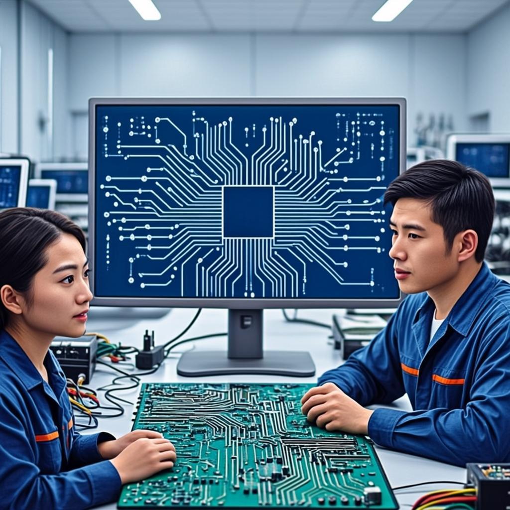 blue peelable pcb engineering design