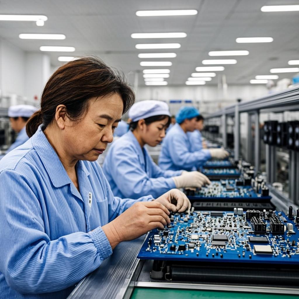 blue peelable pcb manufacturing pcba assembly