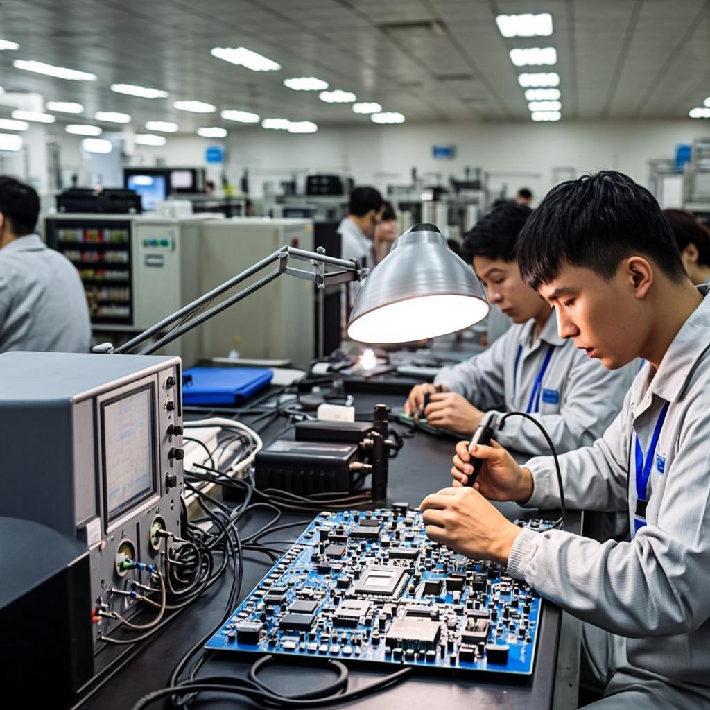 blue peelable solder mask pcb pcba assembly