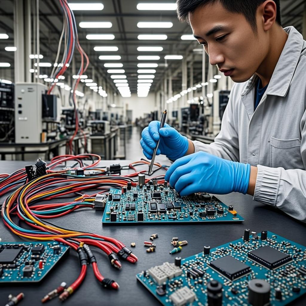 blue peelable solder mask pcb wire harness