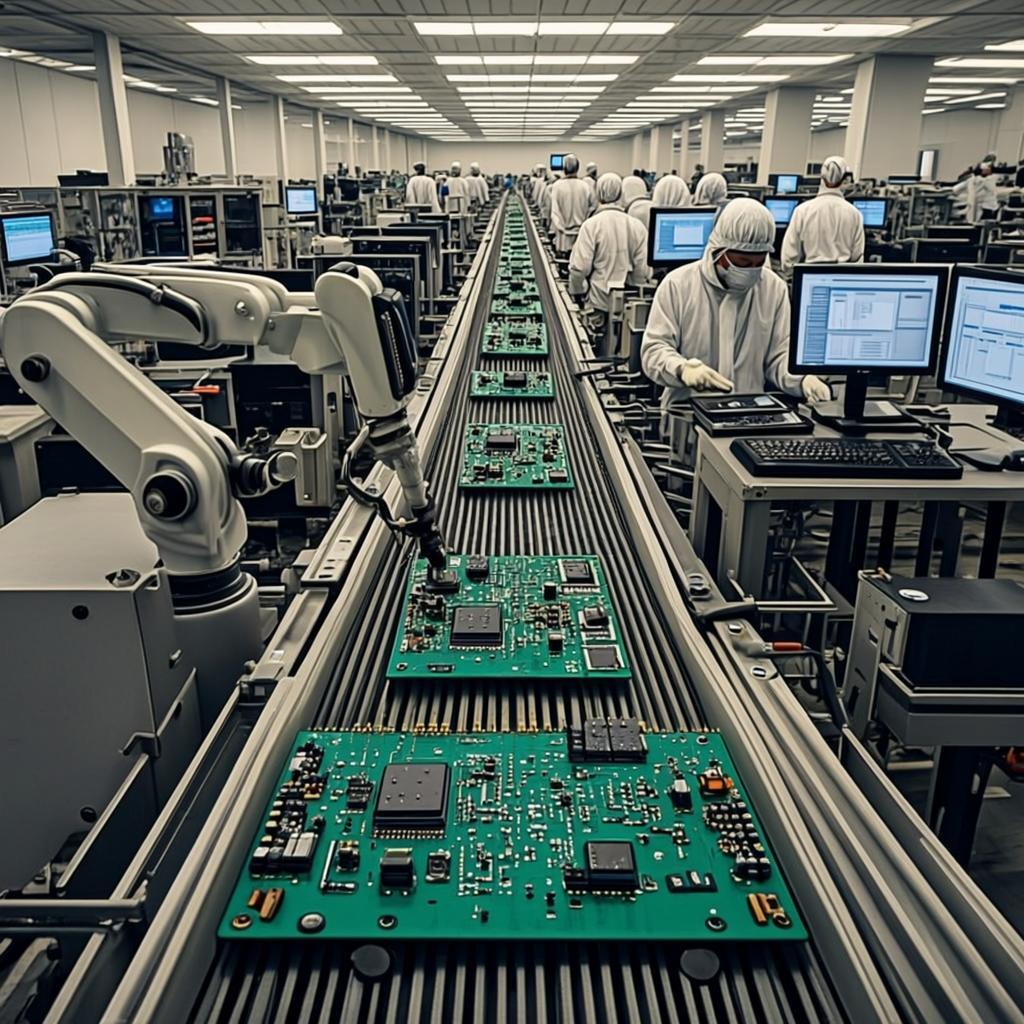 brush less motor fascia device pcba electronics factory