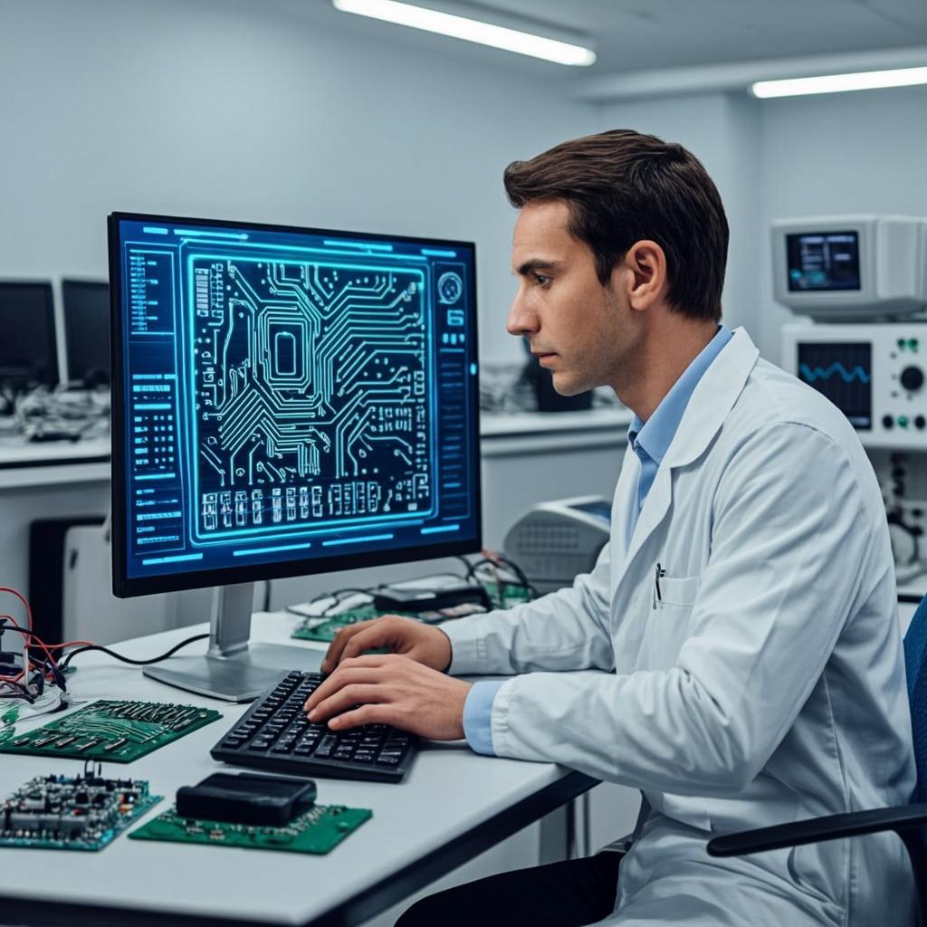 brush less motor fascia device pcba engineering design