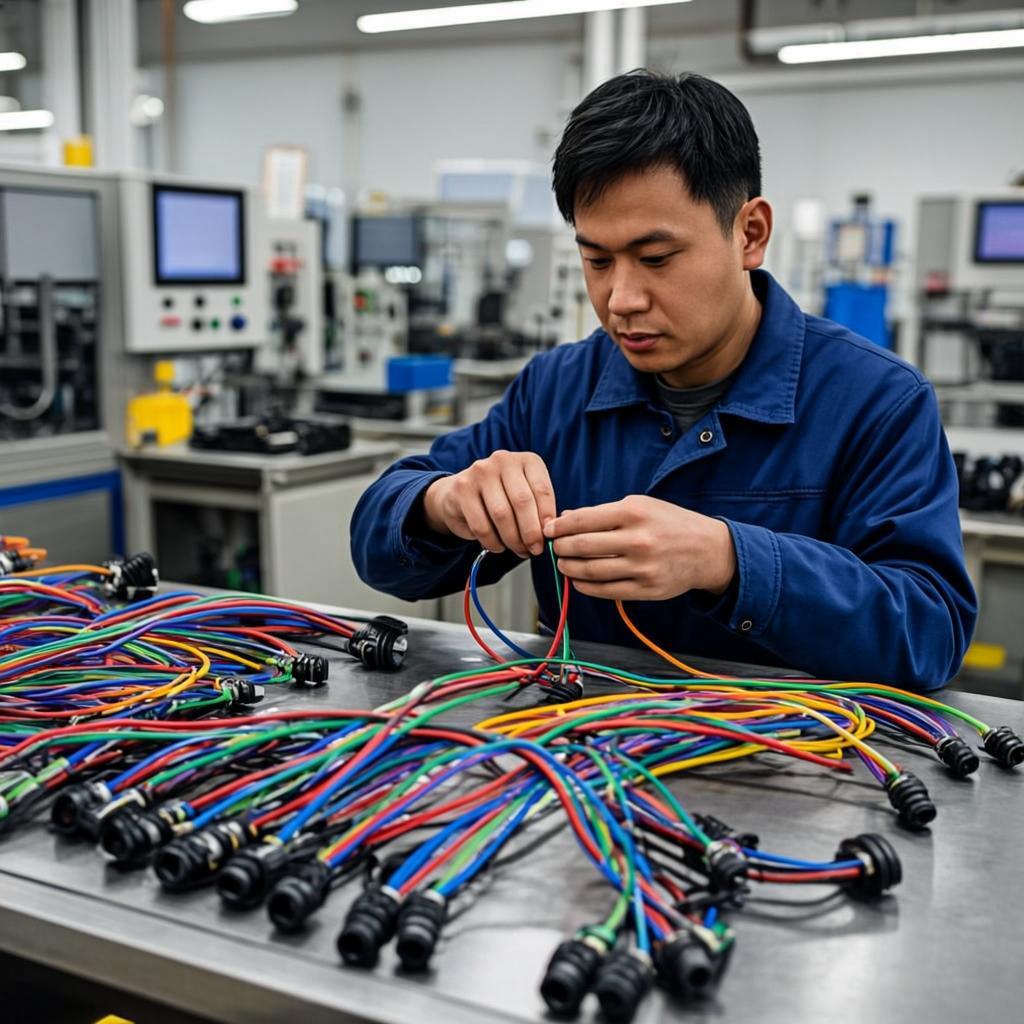 cable wire harness batch assembly service wire harness
