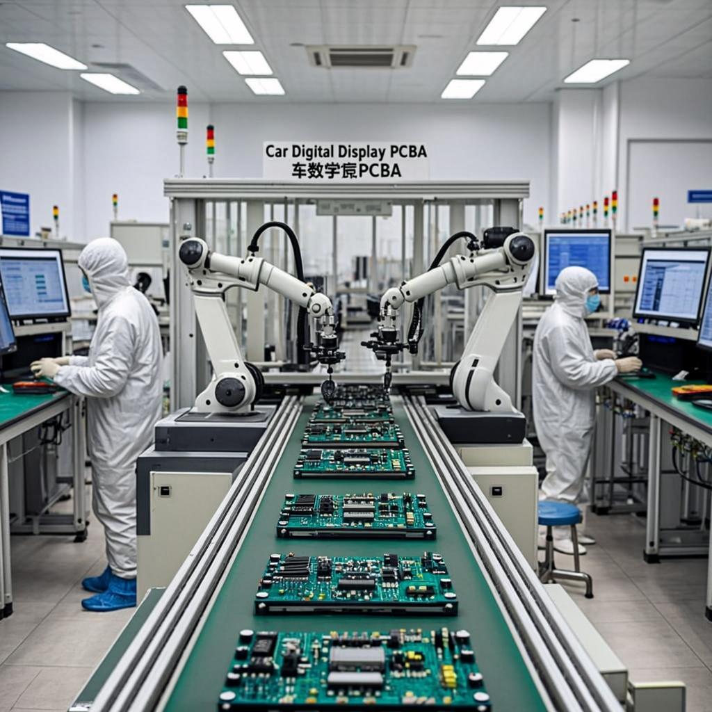 car digital display pcba electronics factory