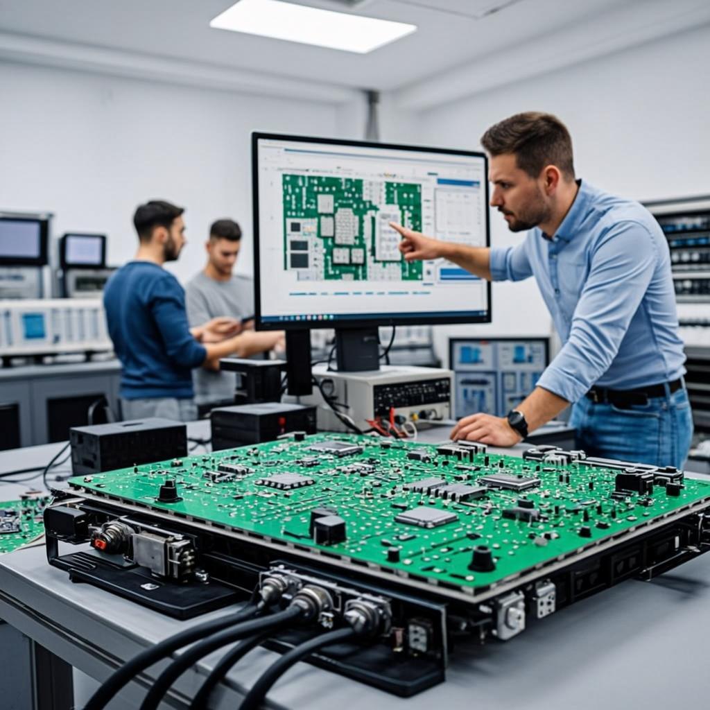 car foot hole light pcba engineering design