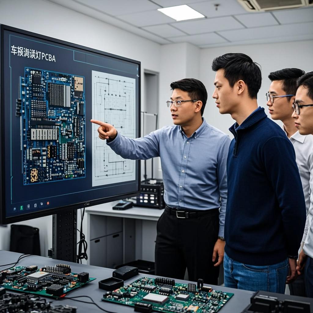 car reading light pcba engineering design