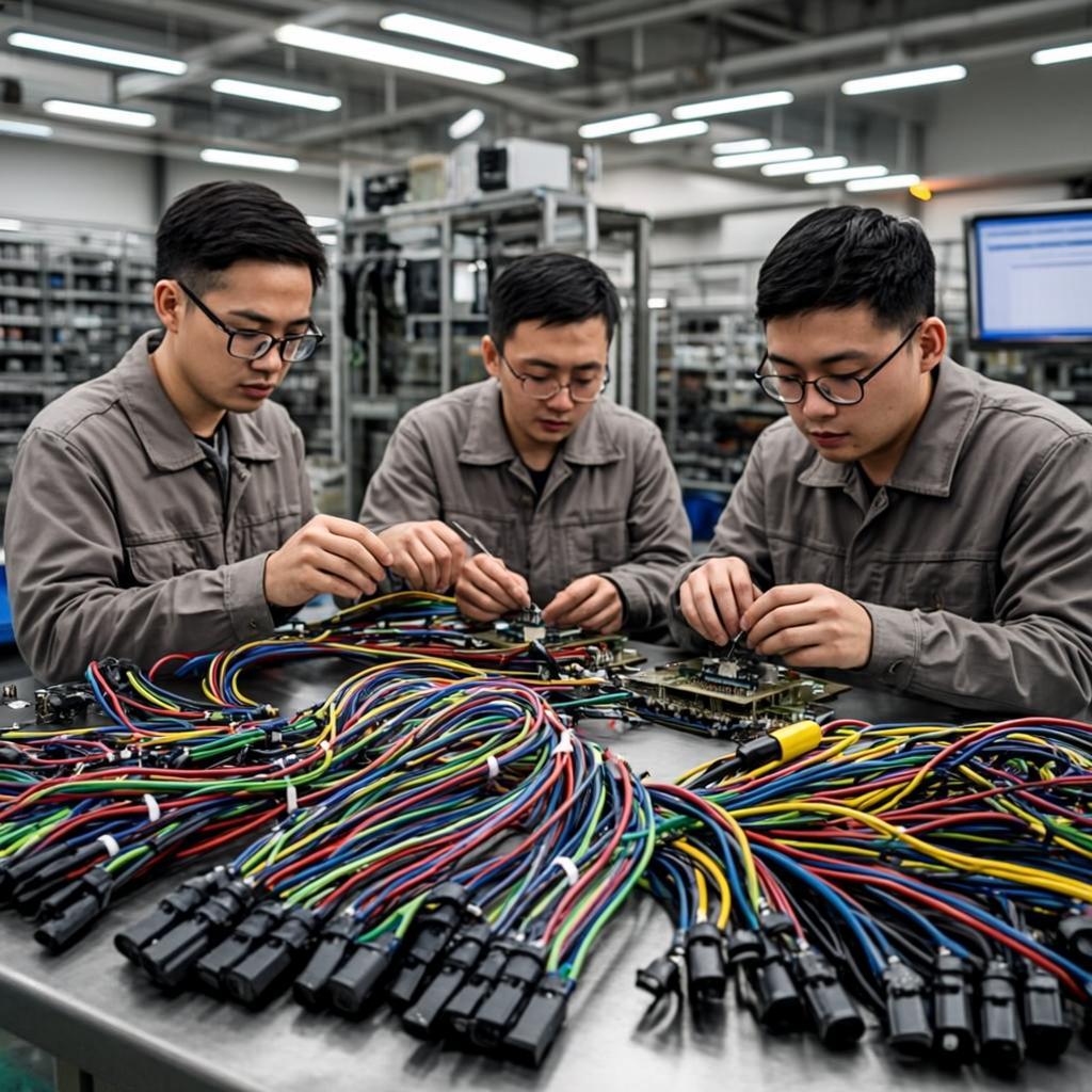 carbon ink pcb manufacturing wire harness