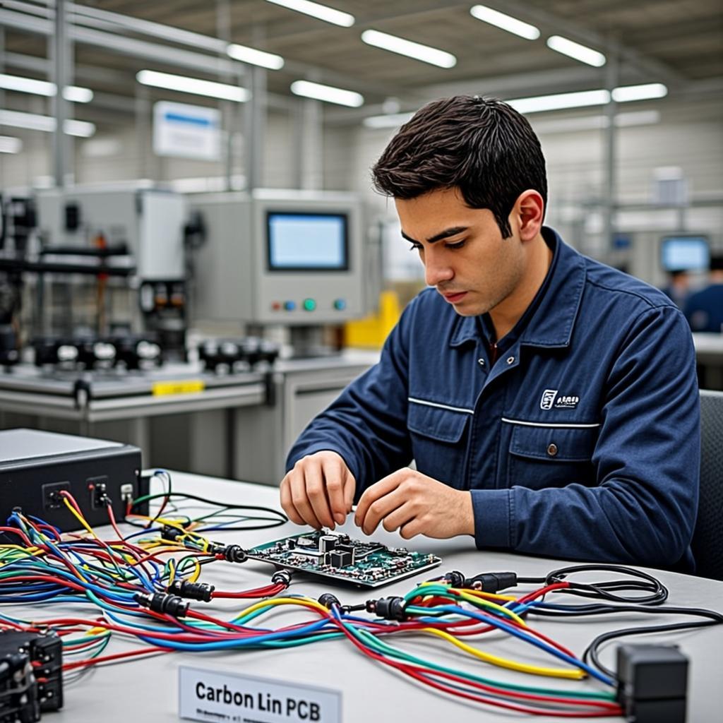 carbon lnk pcb wire harness
