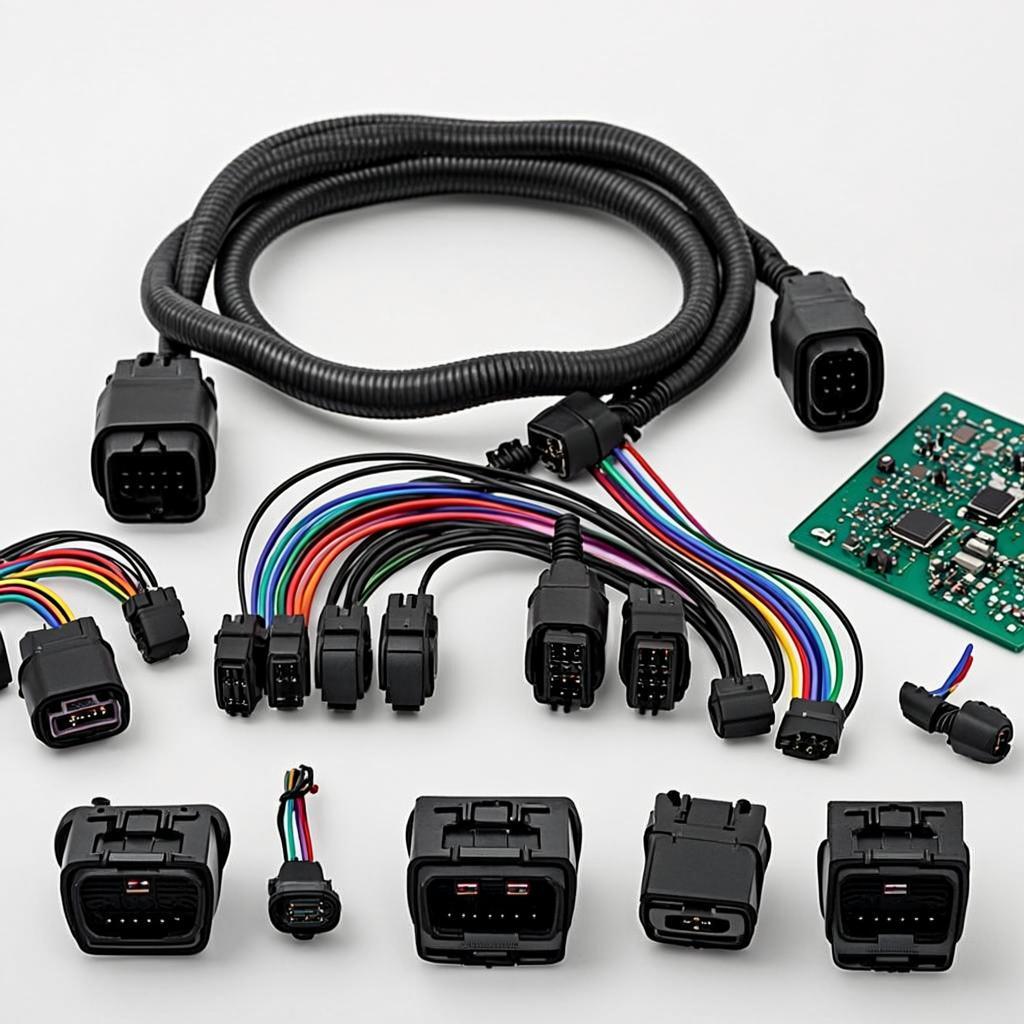 custom automotive wire harness product clean