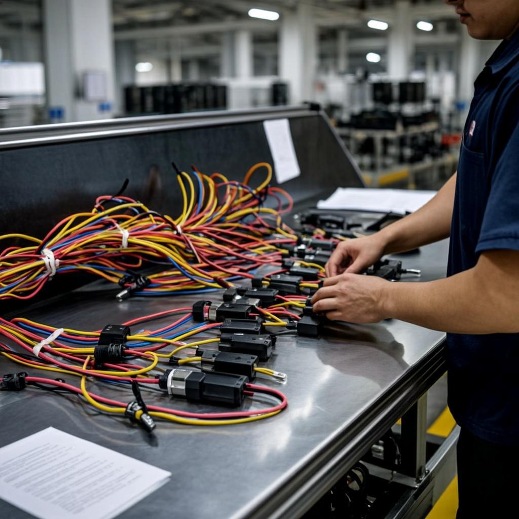 custom cable assembly wire harness