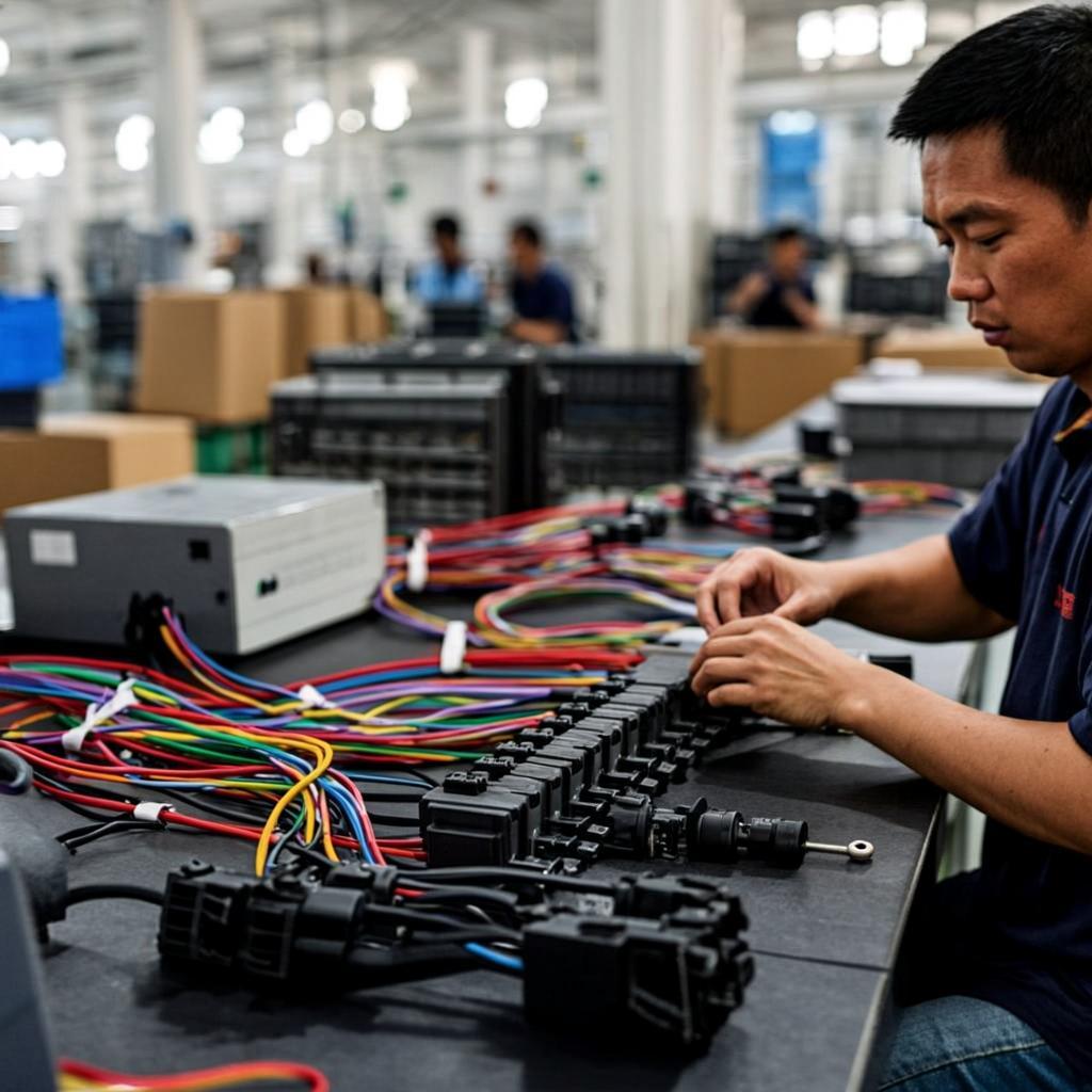 custom medical grade cable assembly wire harness