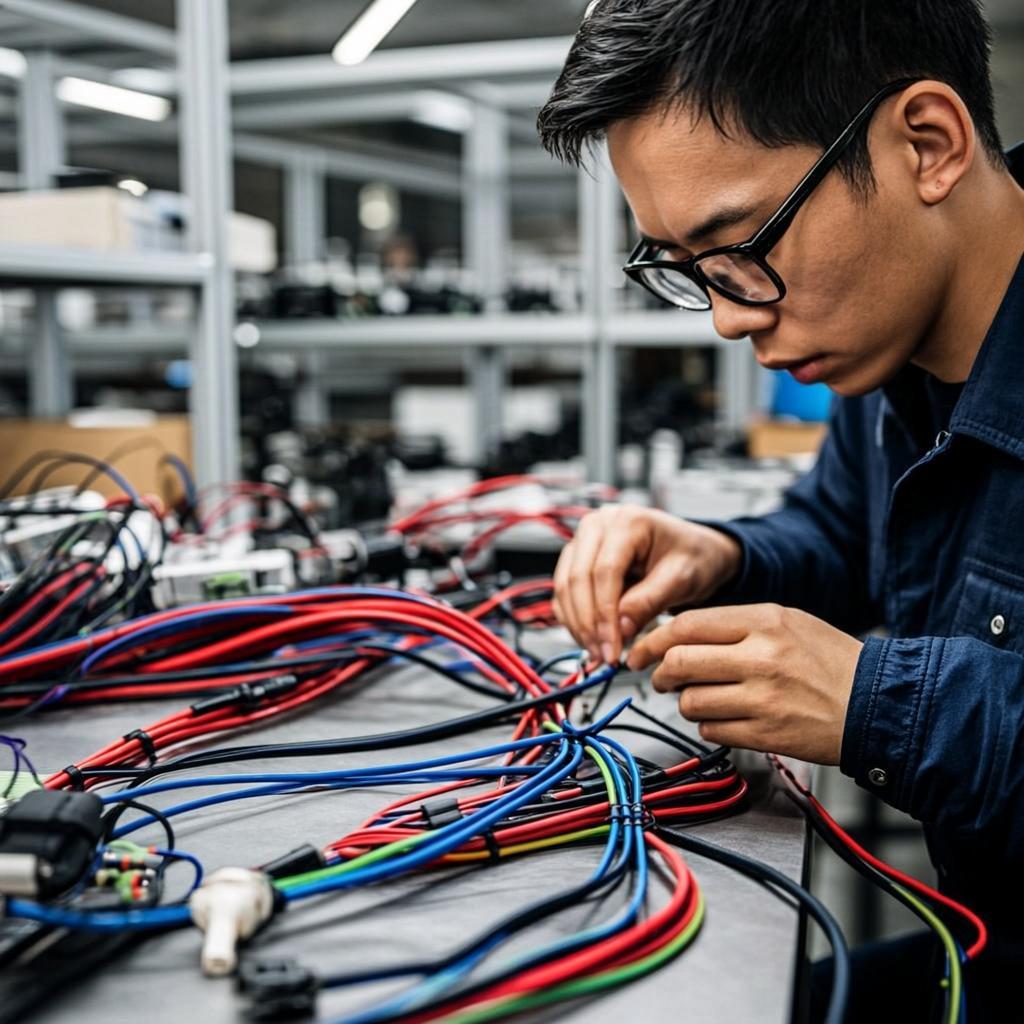 custom pcb cable assembly wire harness