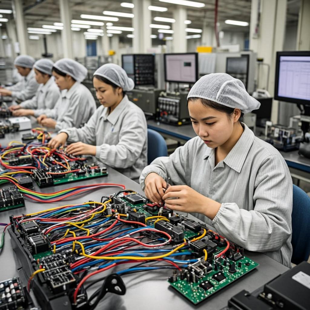 ear washer pcba wire harness