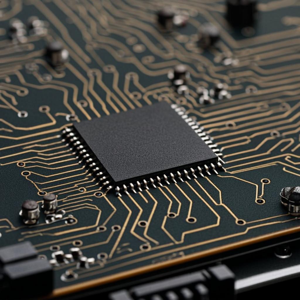 electronic scale pcba pcb macro
