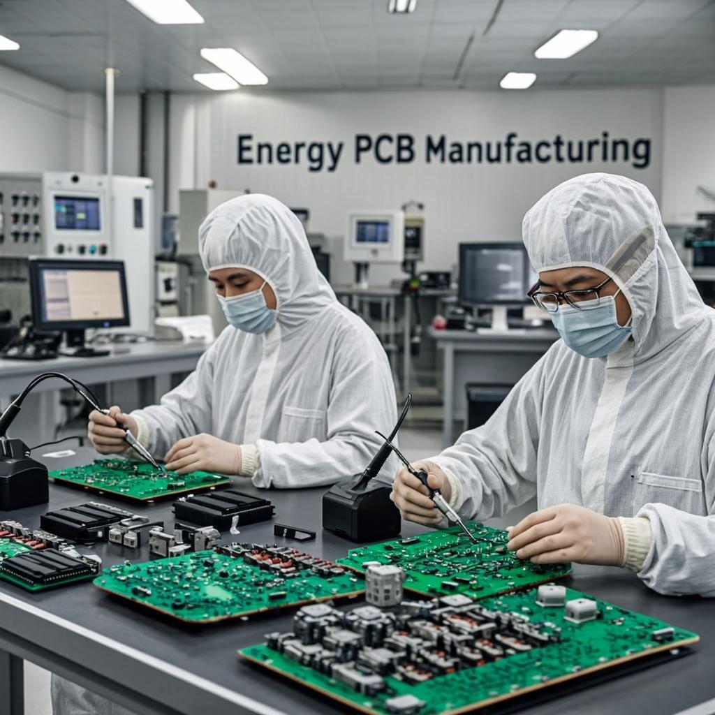 energy pcb manufacturing pcba assembly