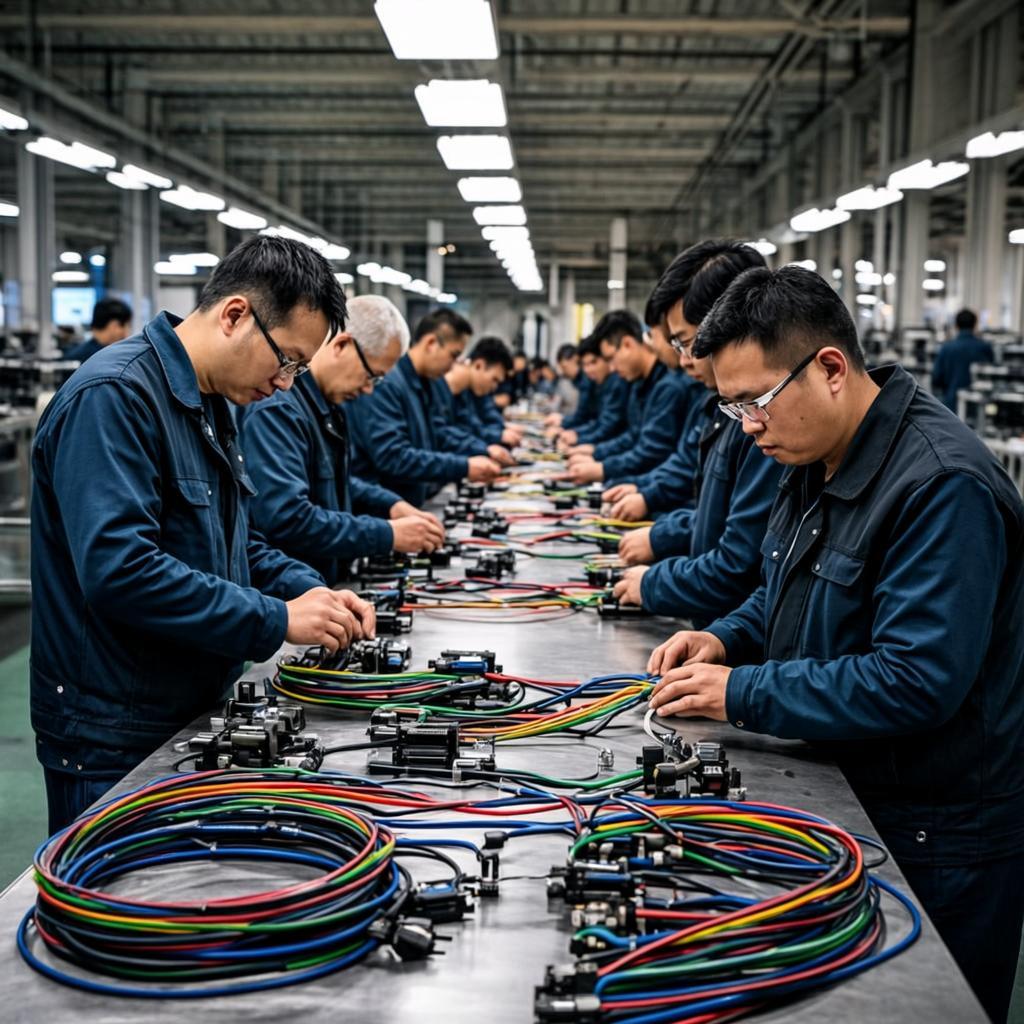 fiber optic cable harness wire harness